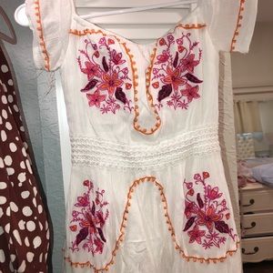 Glamorous TALL / ASOS embroidered dress